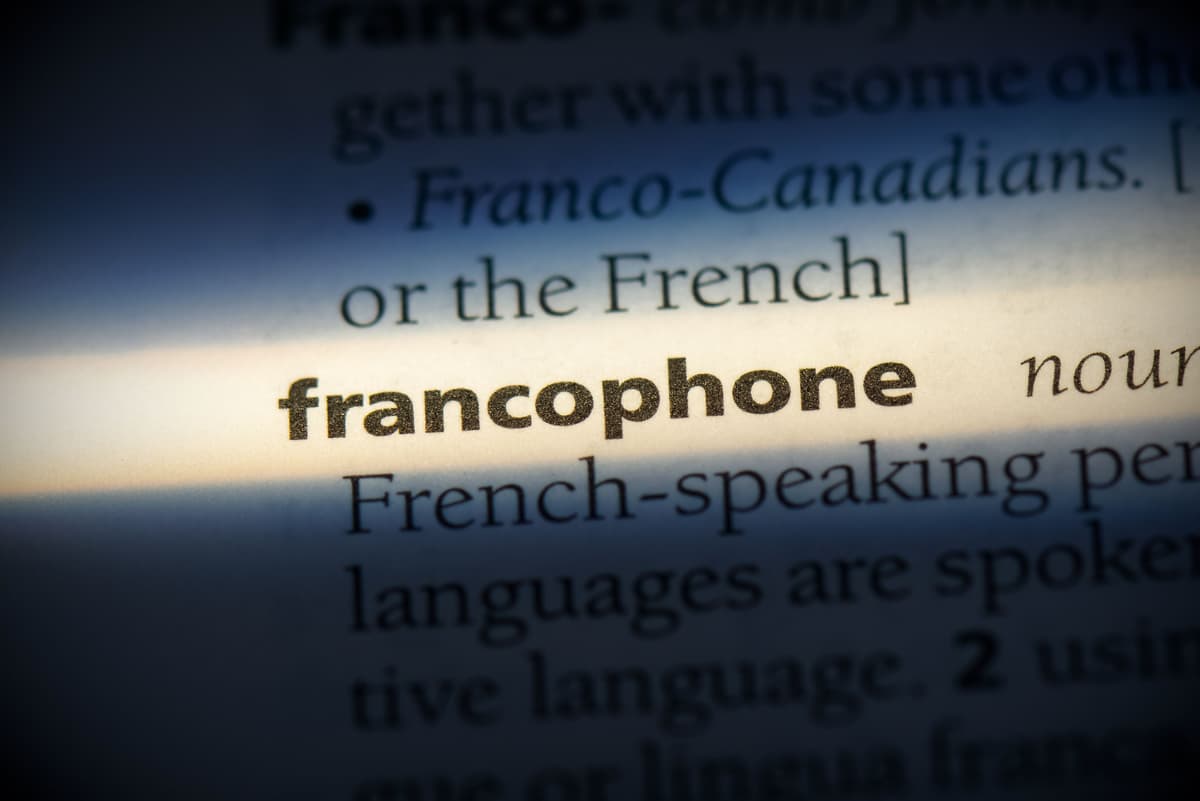 Francophone, francophile, francisé